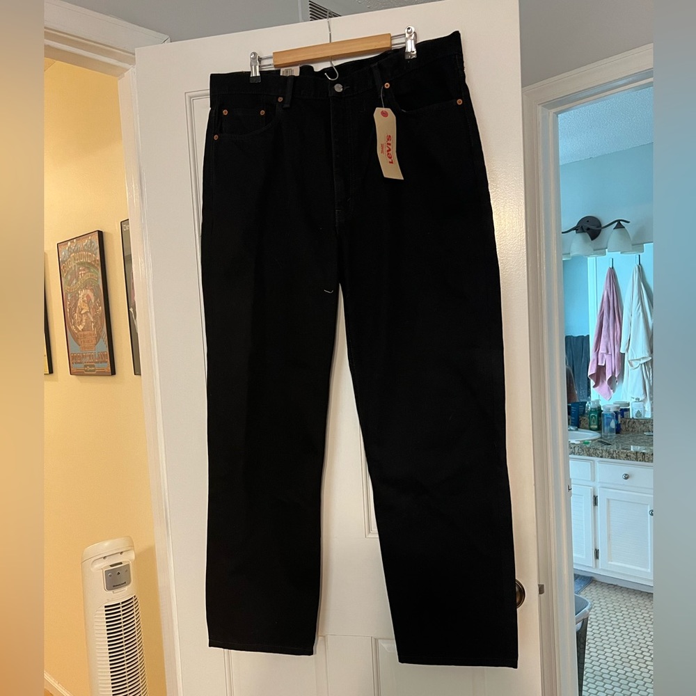 Levi’s men’s black jeans NEVER WORN
